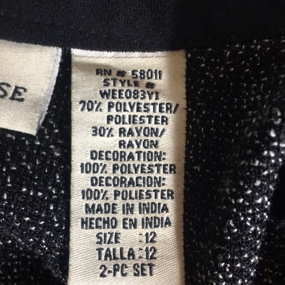 STUDIO EASE Embroidered Floral Spring Jacket Classic Design Open Front - Picture 15 of 16